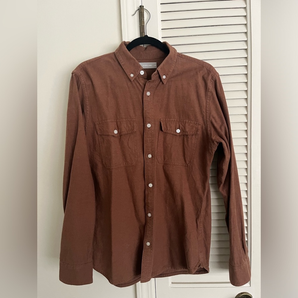 Everlane Men’s Brushed Flannel Shirt